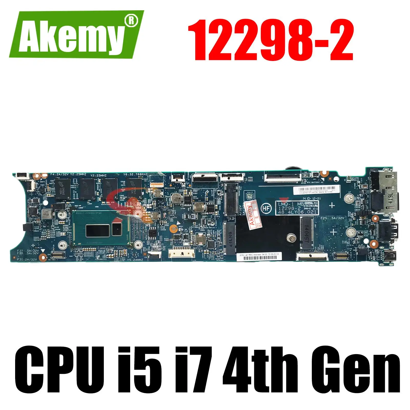 

For Lenovo ThinkPad X1 carbon 2014 x1c 48.4ly06.021 laptop motherboard.Lmq-1 Mo 12298-2 motherboard,with I5 I7 CPU. 4G/8G RAM