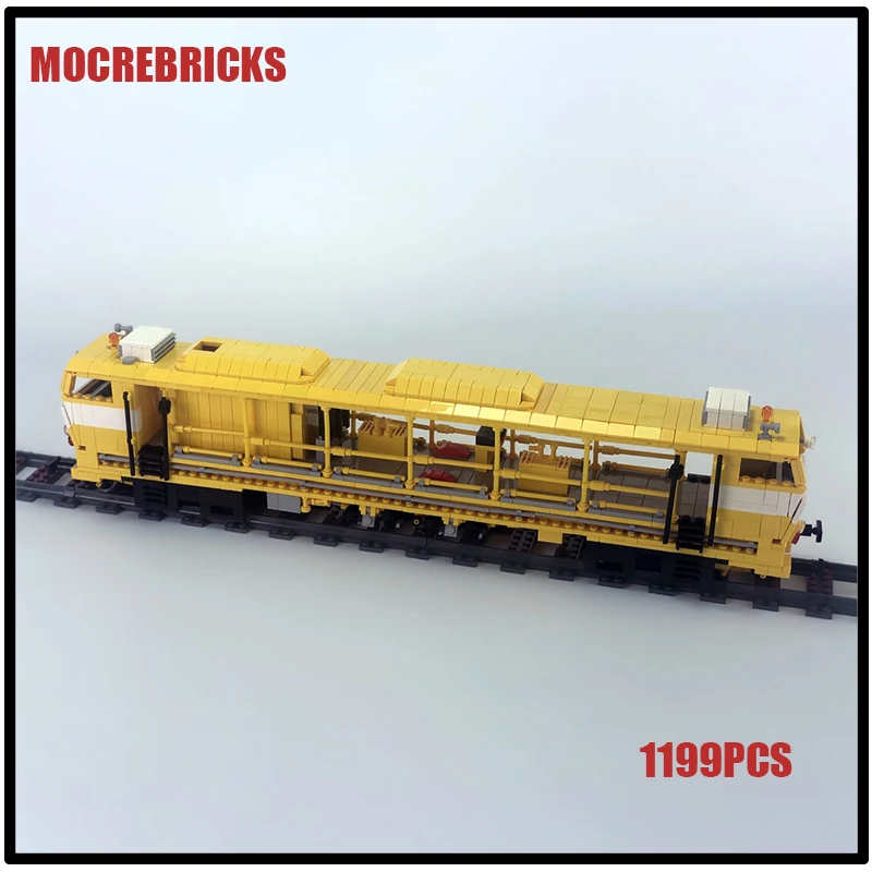 

Rail Car Locomotive DGS 62 Train With Power Motor Building Blocks Assembly Model Creative Kid's DIY Bricks Toys Birthday Gifts