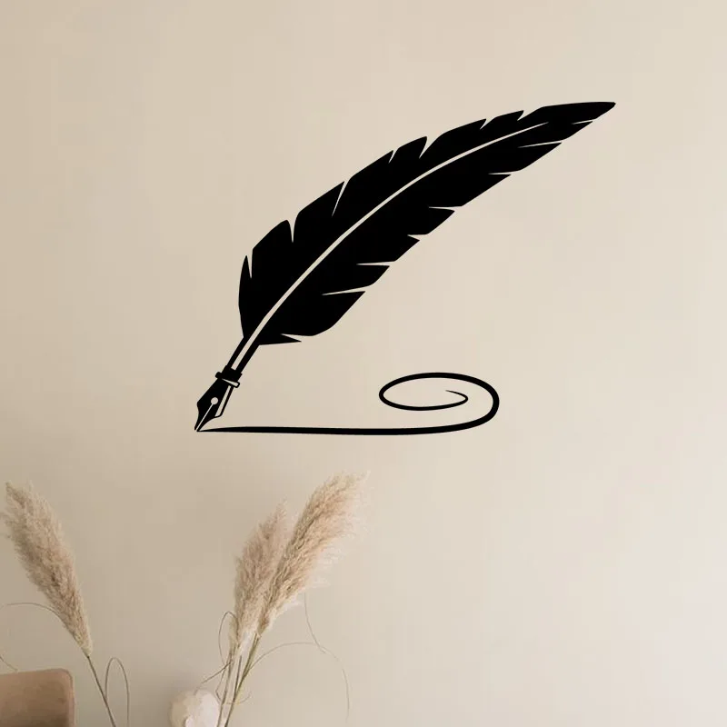 Feather Pattern Wall Sticker Exquisite and Amazing Decals Creative and Beautiful Cartoon PVC Suitable for Home Decoration 1Pc
Feather Pattern Wall Sticker Exquisite and Amazing Decals Creative and Beautiful Cartoon PVC Suitable for Home Decoration 1Pc