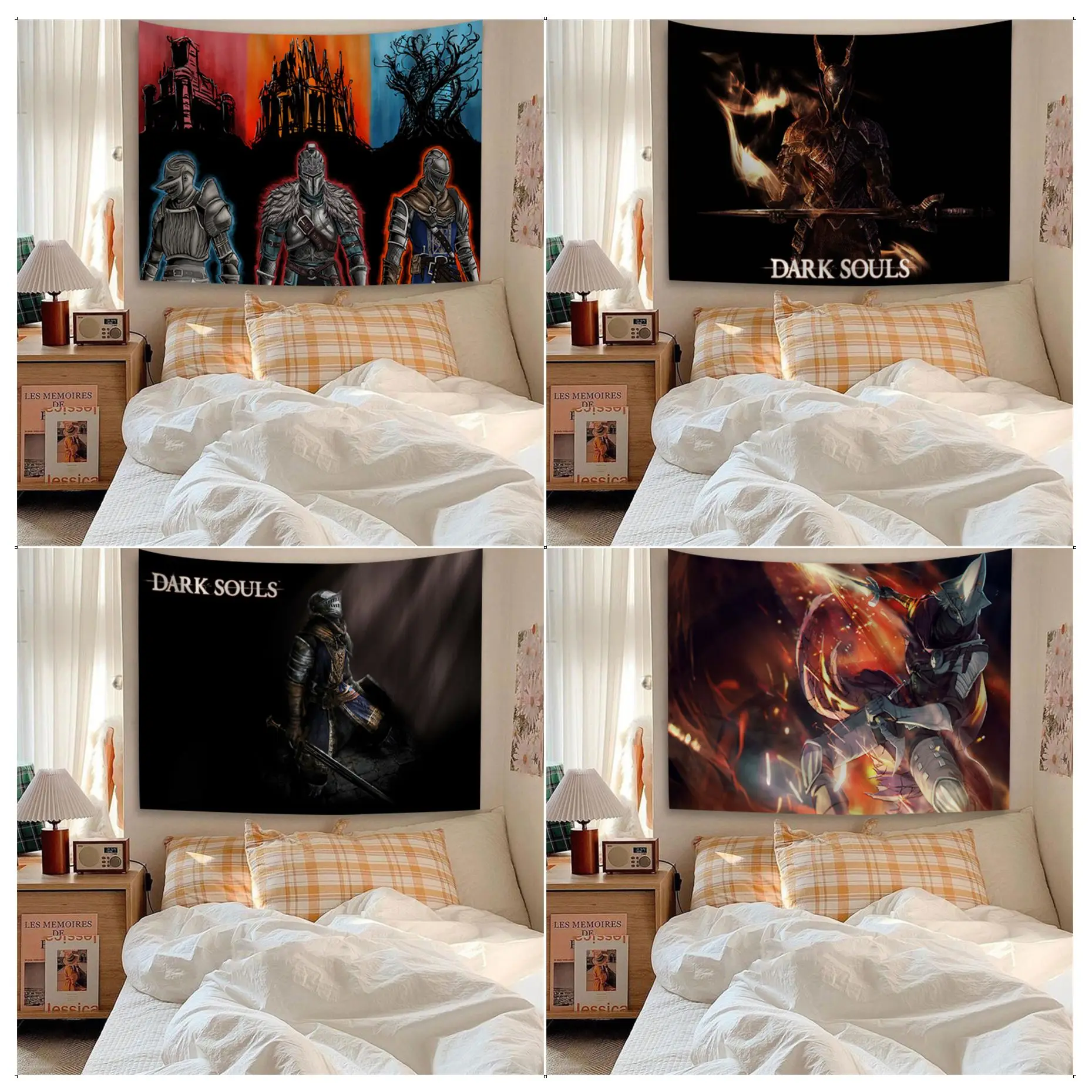 

Dark Souls Tapestry Chart Tapestry Home Decoration hippie bohemian decoration divination Wall Hanging Home Decor