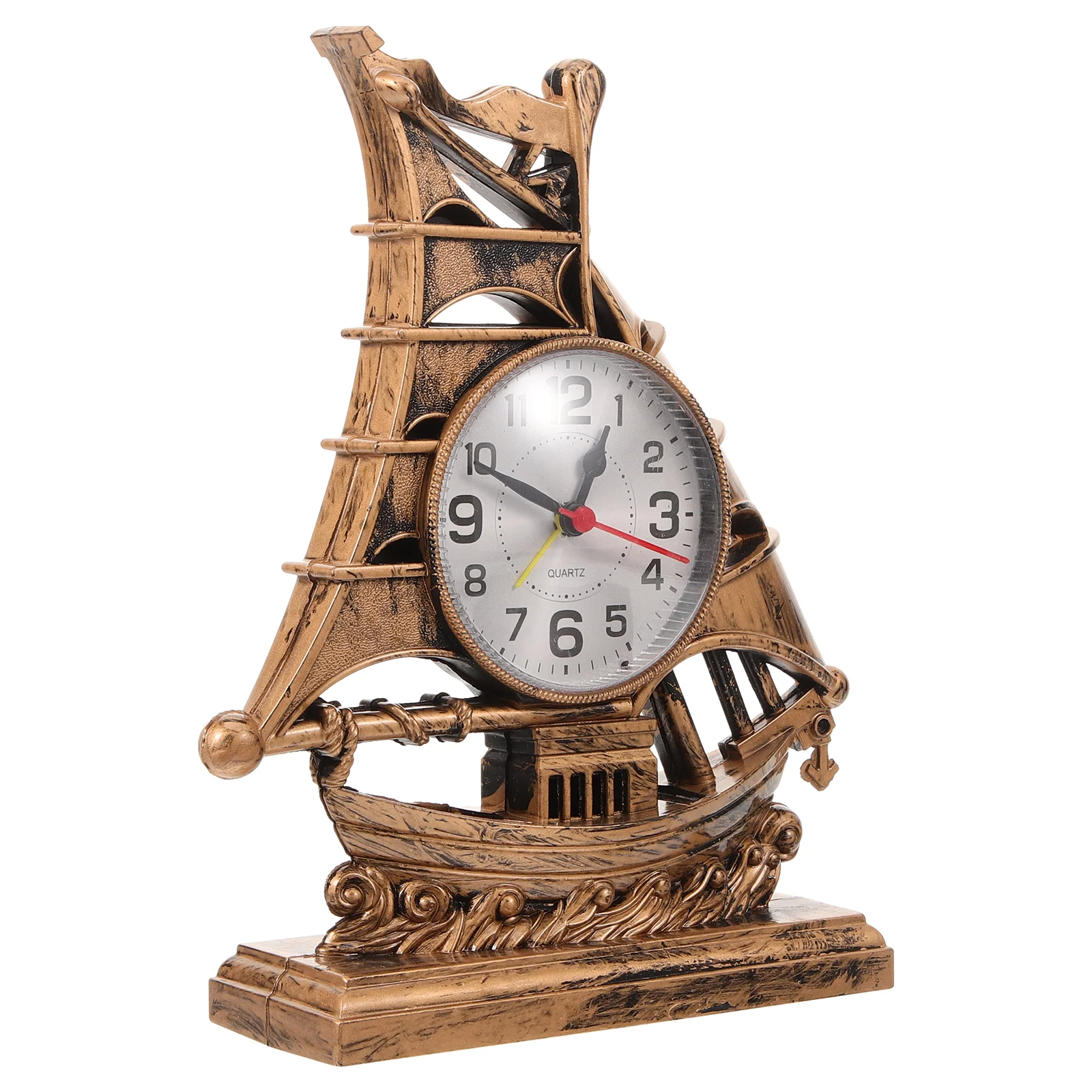 Clock Alarm Sailboat Table Vintage Desk Retro Model Ornament Clocks Nautical Figure Boat Bedside Silent Decoration Desktop Wall
Clock Alarm Sailboat Table Vintage Desk Retro Model Ornament Clocks Nautical Figure Boat Bedside Silent Decoration Desktop Wall