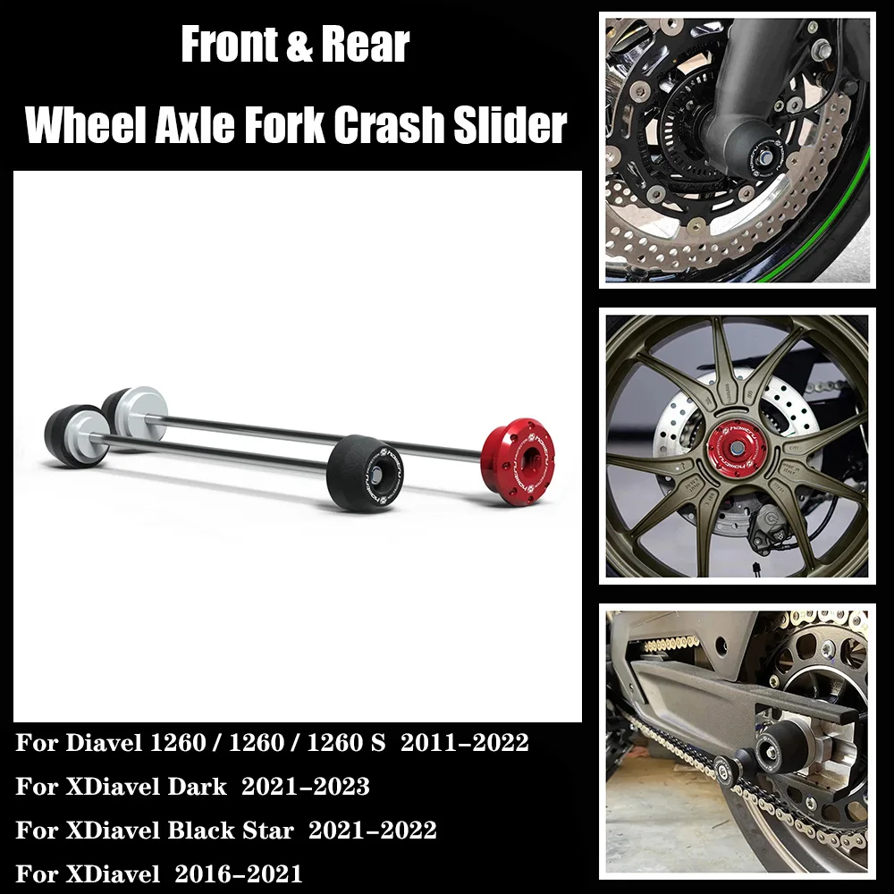 Передняя Задняя ось колеса, вилка, слайдер Для Ducati 420el 1200 420el 1260 S / XDiavel 2011-2022 
Передняя Задняя ось колеса, вилка, слайдер Для Ducati 420el 1200 420el 1260 S / XDiavel 2011-2022