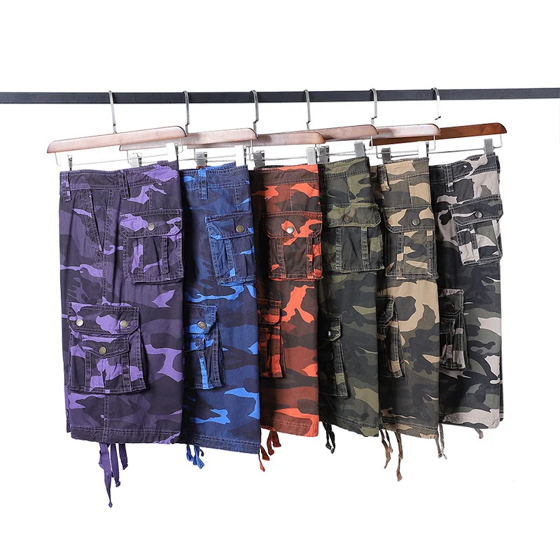 2023 Men Cargo Shorts Summer Short Pants Camouflage Color Man Outdoor Cotton Size 30-40
2023 Men Cargo Shorts Summer Short Pants Camouflage Color Man Outdoor Cotton Size 30-40