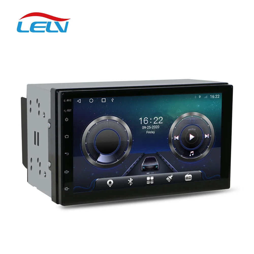 

Car 2din Video Player 7inch Touch Screen Media Player Radio Tuner Built-in Gps MP3 / MP4 Players Dashboard BT-enabled