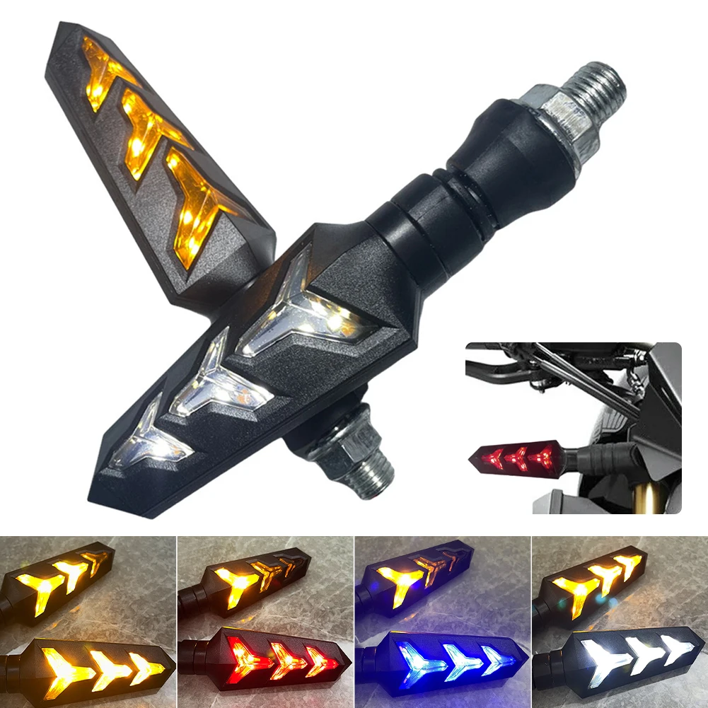 2pcs Motorcycle LED Turn Signal DRL Universal 12V Amber Flowing Water Turn Signal Indicator For Motorcycle Electric Scooter
2pcs Motorcycle LED Turn Signal DRL Universal 12V Amber Flowing Water Turn Signal Indicator For Motorcycle Electric Scooter