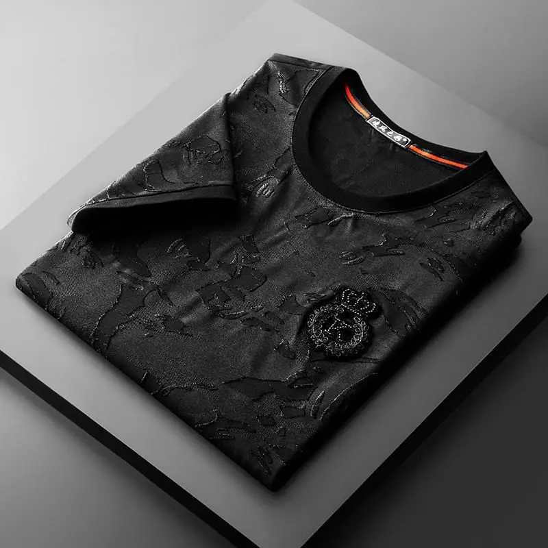 Luxury Designer 2023 Summer New Embroid Print T-shirt For Men British Street Fashion Trend Casual Short Sleeve Personalized Top
Luxury Designer 2023 Summer New Embroid Print T-shirt For Men British Street Fashion Trend Casual Short Sleeve Personalized Top