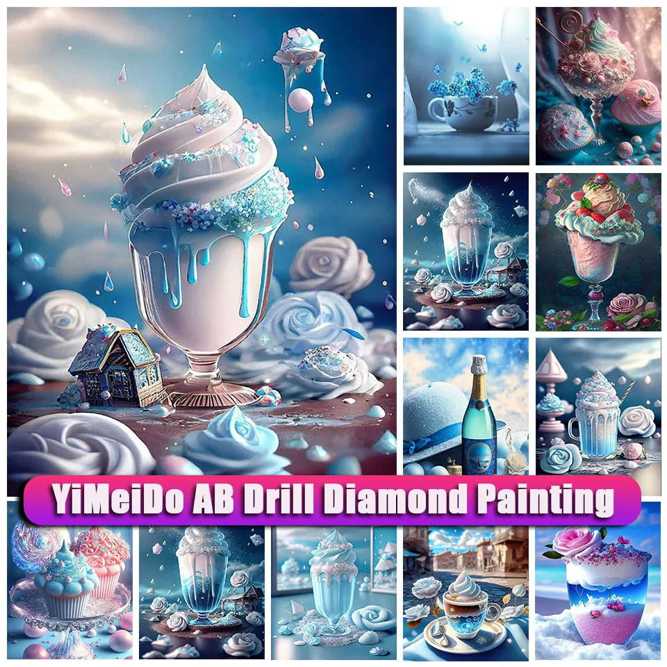 YiMeido AB Diamond Painting Drinks Ice Cream Handicraft Zipper Bag Embroidery Diamond Mosaic Cartoon Rhinestone Pictures Gift
YiMeido AB Diamond Painting Drinks Ice Cream Handicraft Zipper Bag Embroidery Diamond Mosaic Cartoon Rhinestone Pictures Gift