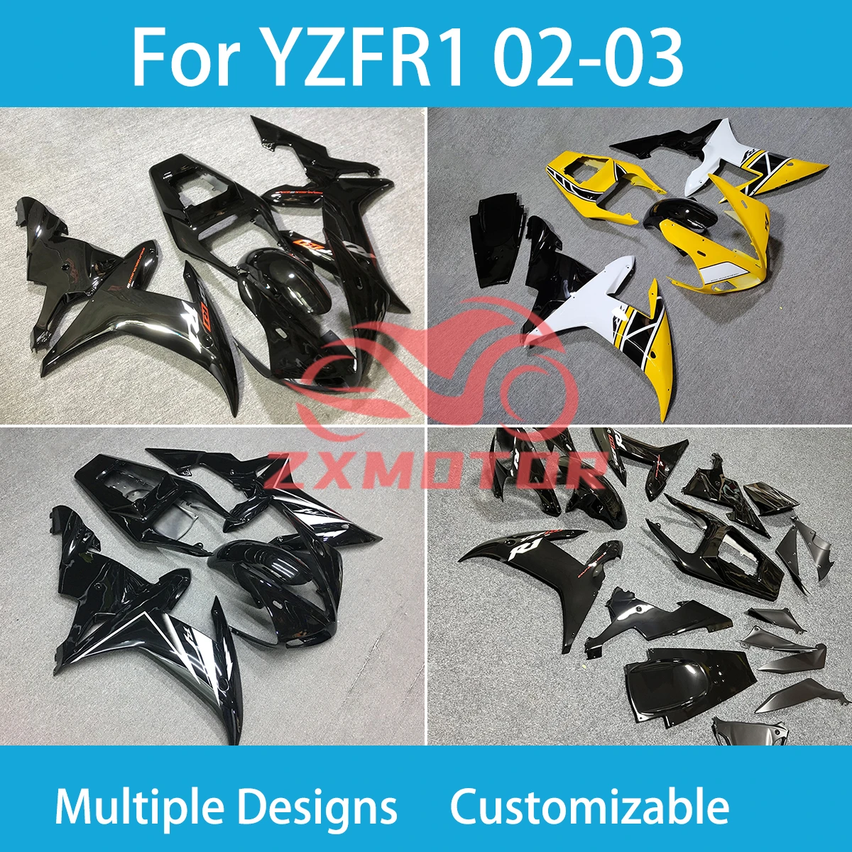 YZF R 1 02 03 новый стиль Обтекатели для Yamaha YZF R1 2002 2003 ABS капот Инжекционный комплект обтекатель для кузова мотоцикла
YZF R 1 02 03 новый стиль Обтекатели для Yamaha YZF R1 2002 2003 ABS капот Инжекционный комплект обтекатель для кузова мотоцикла