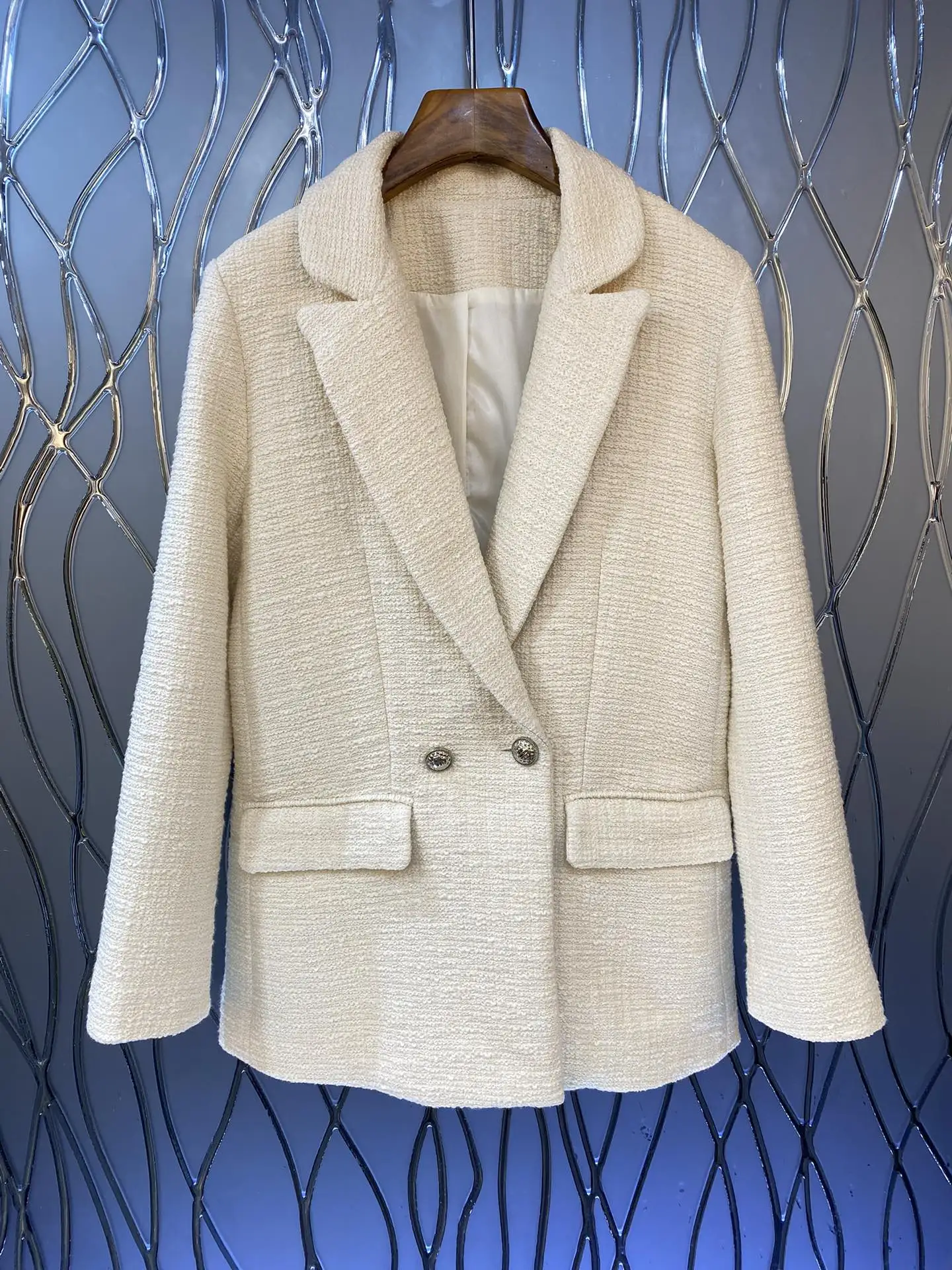 2023 autumn and early winter fashion new women's clothing Lapel Suit 0802 
2023 autumn and early winter fashion new women's clothing Lapel Suit 0802