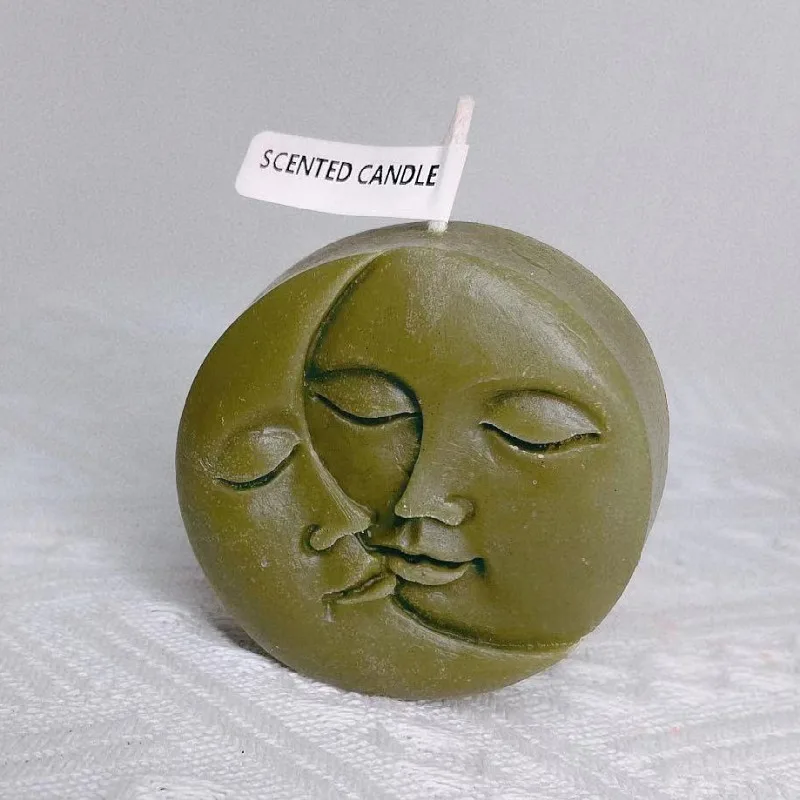 New Moon Sun Shaped Silicone Candle Mold Human Face Cake Casting Mold DIY Handmade Wax Candle Tools Moon Soap Mold Home Decor
New Moon Sun Shaped Silicone Candle Mold Human Face Cake Casting Mold DIY Handmade Wax Candle Tools Moon Soap Mold Home Decor