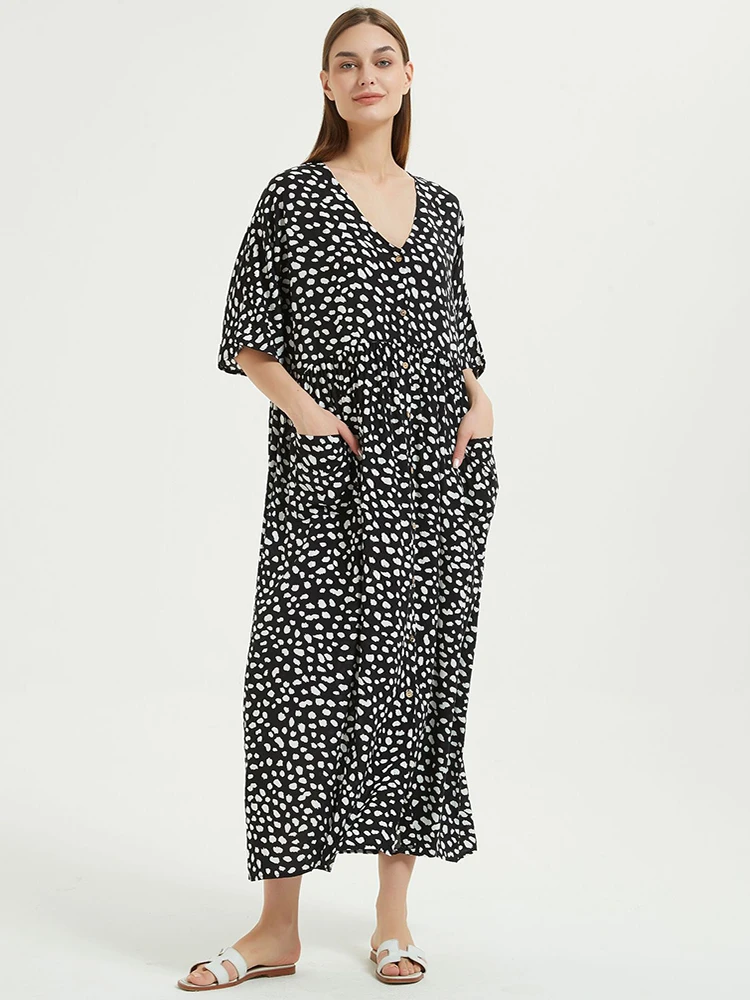 Платье с богемным принтом и карманами, Пляжное накидка, пляжные парео, открытые пуговицы спереди, V-образный вырез, длинное накидка для купальника, 2024 г.
Платье с богемным принтом и карманами, Пляжное накидка, пляжные парео, открытые пуговицы спереди, V-образный вырез, длинное накидка для купальника, 2024 г.