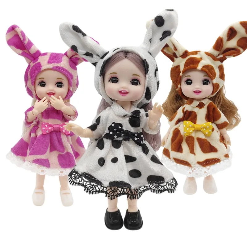 8cm Baby Clothes Bjd Changing Clothes 16-17cm Cow Doll Cute Cartoon Set Fluffy Skirt
8cm Baby Clothes Bjd Changing Clothes 16-17cm Cow Doll Cute Cartoon Set Fluffy Skirt
