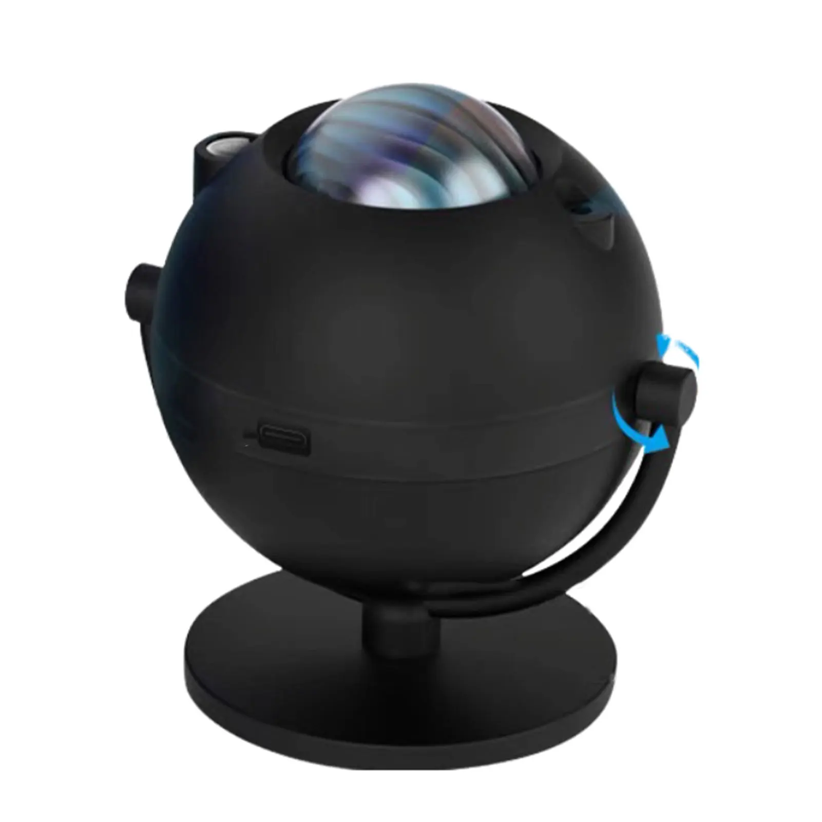 

Black Starry Sky Projector For Home Voice Controlled Adjustable Colors Bluetooth Speaker