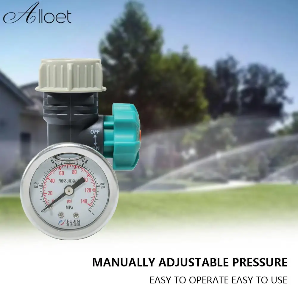 Water Pressure Reducing Regulator with Gauge Meter Water Pressure Regulator Durable Adjustable Water Pressure Reducer for Faucet
Water Pressure Reducing Regulator with Gauge Meter Water Pressure Regulator Durable Adjustable Water Pressure Reducer for Faucet
