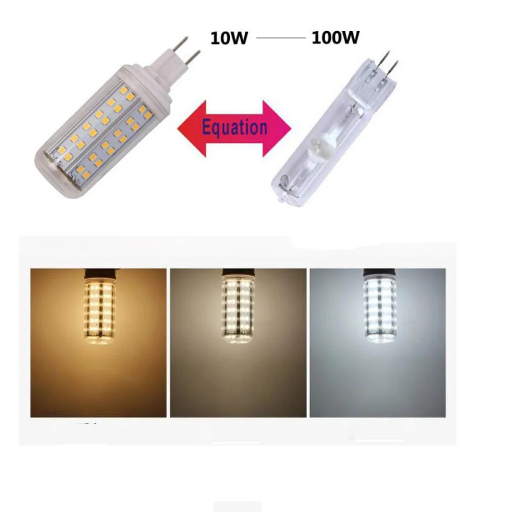 

G8.5 LED Corn Light 10w LED Bulb LED Spotlight replace 100w Halogen Bulb AC85-265V 3000K 4000K 6000K 84 leds 2835 G8.5 Base