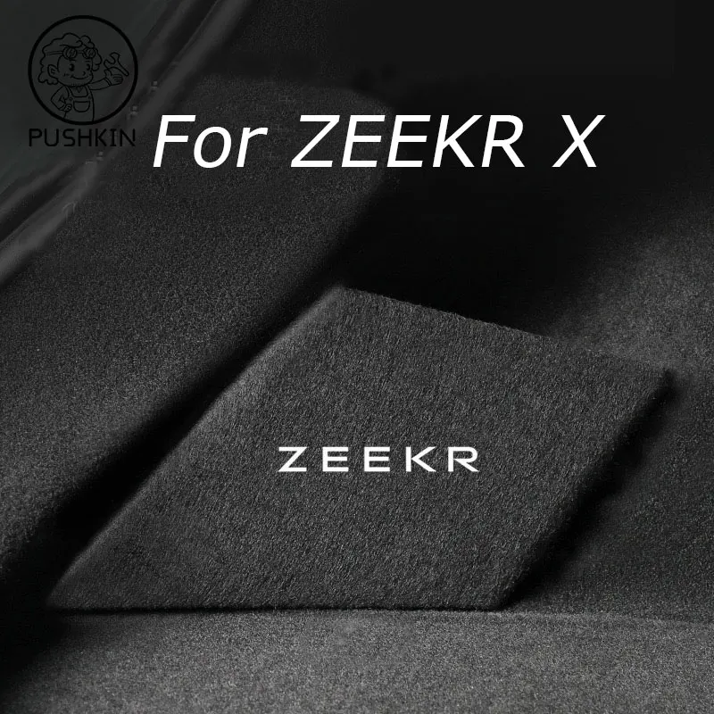 

For Zeekr X 2023 2024 Rear Spare Compartment Partition Rear Trunk Storage Box Extreme Interior Modification Accessories