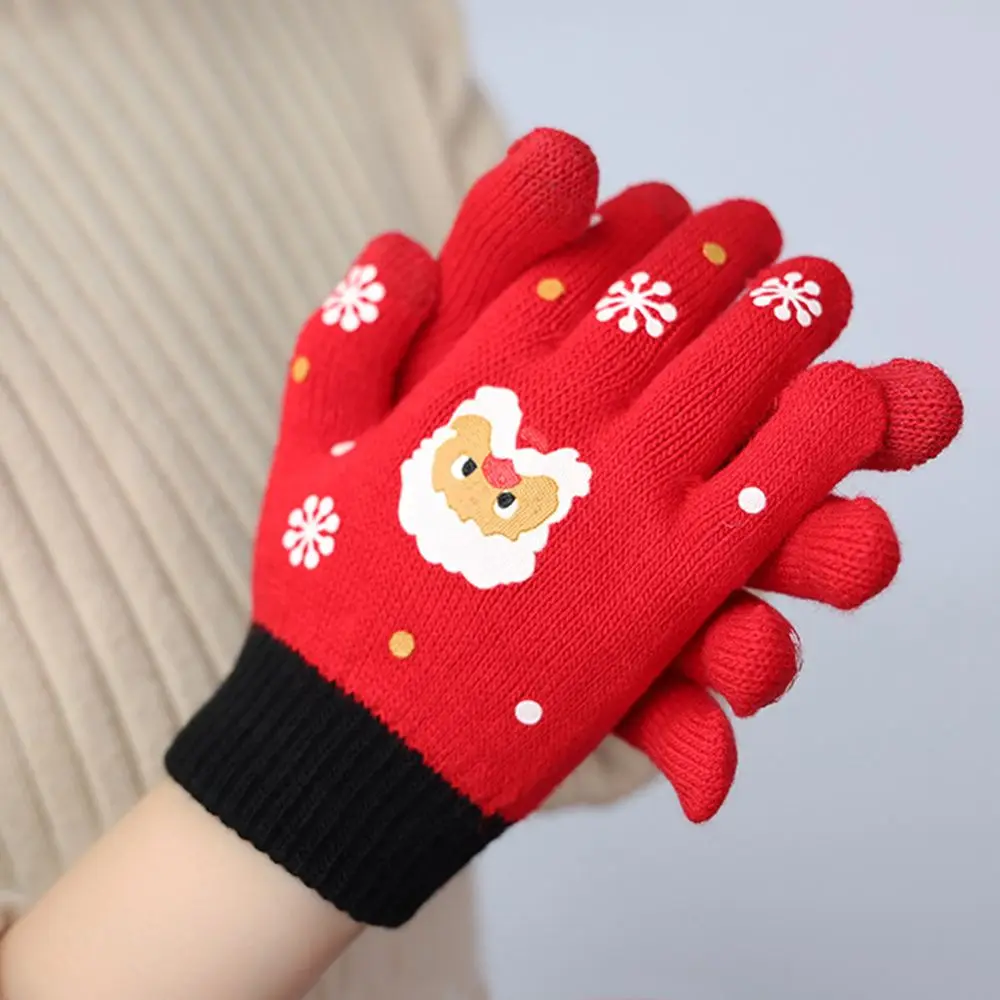 And Autumn Touch Screen Plus Velvet Santa Claus Printed Full Fingers Gloves Women Knitted Gloves Christmas Kids Mittens
And Autumn Touch Screen Plus Velvet Santa Claus Printed Full Fingers Gloves Women Knitted Gloves Christmas Kids Mittens