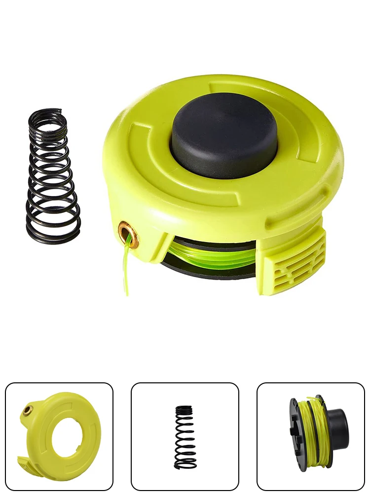 Trimmer Spool Line Kit For Ryobi RAC118 1.2 Mm Spool RLT3525S Trimmer Lawn Mower Replacement Spool Line And Cover Spring Set
Trimmer Spool Line Kit For Ryobi RAC118 1.2 Mm Spool RLT3525S Trimmer Lawn Mower Replacement Spool Line And Cover Spring Set