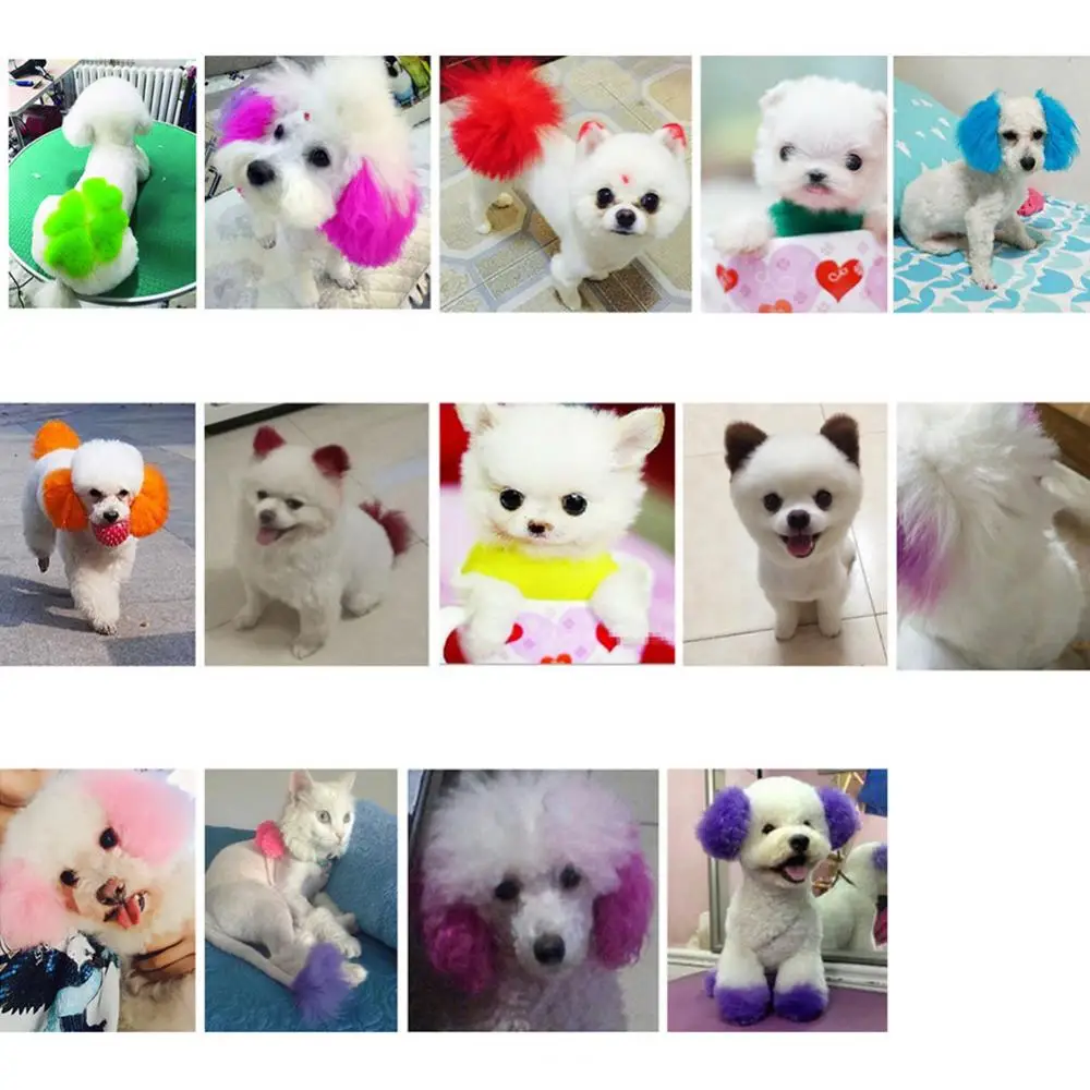Safe Cats Dog Accessories 80g Pet Dog Animals Hair Bright Coloring Dyestuffs Dyeing Pigment Agent Supplies Hair Coloring
Safe Cats Dog Accessories 80g Pet Dog Animals Hair Bright Coloring Dyestuffs Dyeing Pigment Agent Supplies Hair Coloring