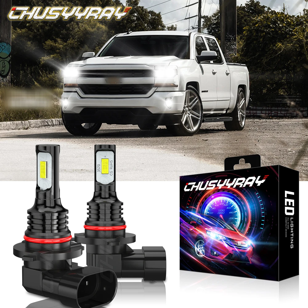 CHUSYYRAY Car lights 2Pcs 9005 Led 9006 H10 HB3 9140 Replacement Bulbs Car fog Lights 12V 6000K White light Car accsesories
CHUSYYRAY Car lights 2Pcs 9005 Led 9006 H10 HB3 9140 Replacement Bulbs Car fog Lights 12V 6000K White light Car accsesories