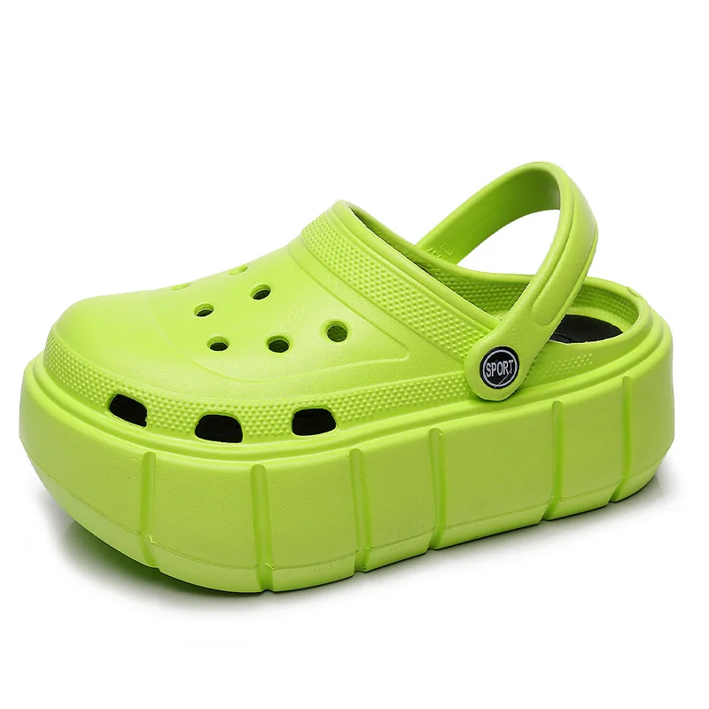 High Heels 7CM Clog New Summer Women Sandals Breathable Outdoor Beach Slipper Non-slip Sandalias Waterproof Size 36-41 Platform
High Heels 7CM Clog New Summer Women Sandals Breathable Outdoor Beach Slipper Non-slip Sandalias Waterproof Size 36-41 Platform