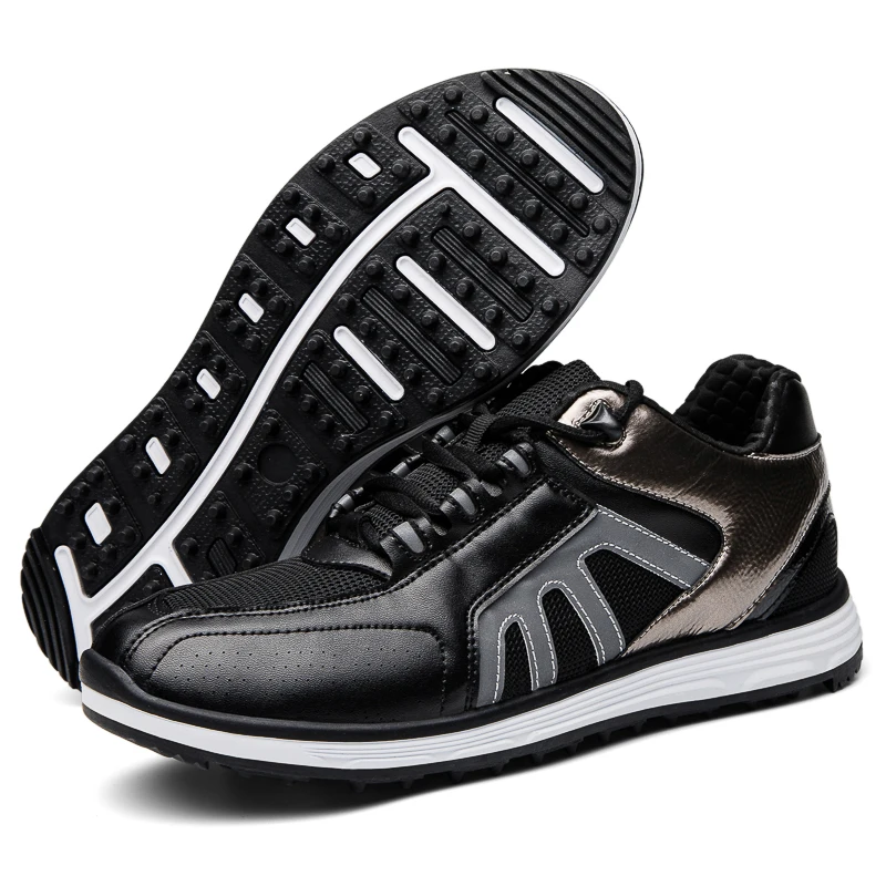 New Breathable Golf Shoes Black Men's High Quality Golf Sneakers Comfortable Walking Shoes Non-Slip Golf Sneakers
New Breathable Golf Shoes Black Men's High Quality Golf Sneakers Comfortable Walking Shoes Non-Slip Golf Sneakers