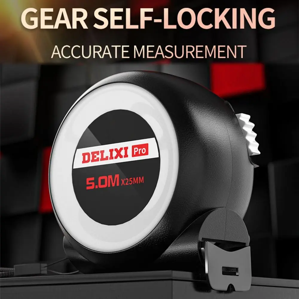 New High-precision 3/5/7.5/10M Tape Measure Portable Thickened Steel Tape Measure Wear-resistant Ranging Tool Random Color
New High-precision 3/5/7.5/10M Tape Measure Portable Thickened Steel Tape Measure Wear-resistant Ranging Tool Random Color