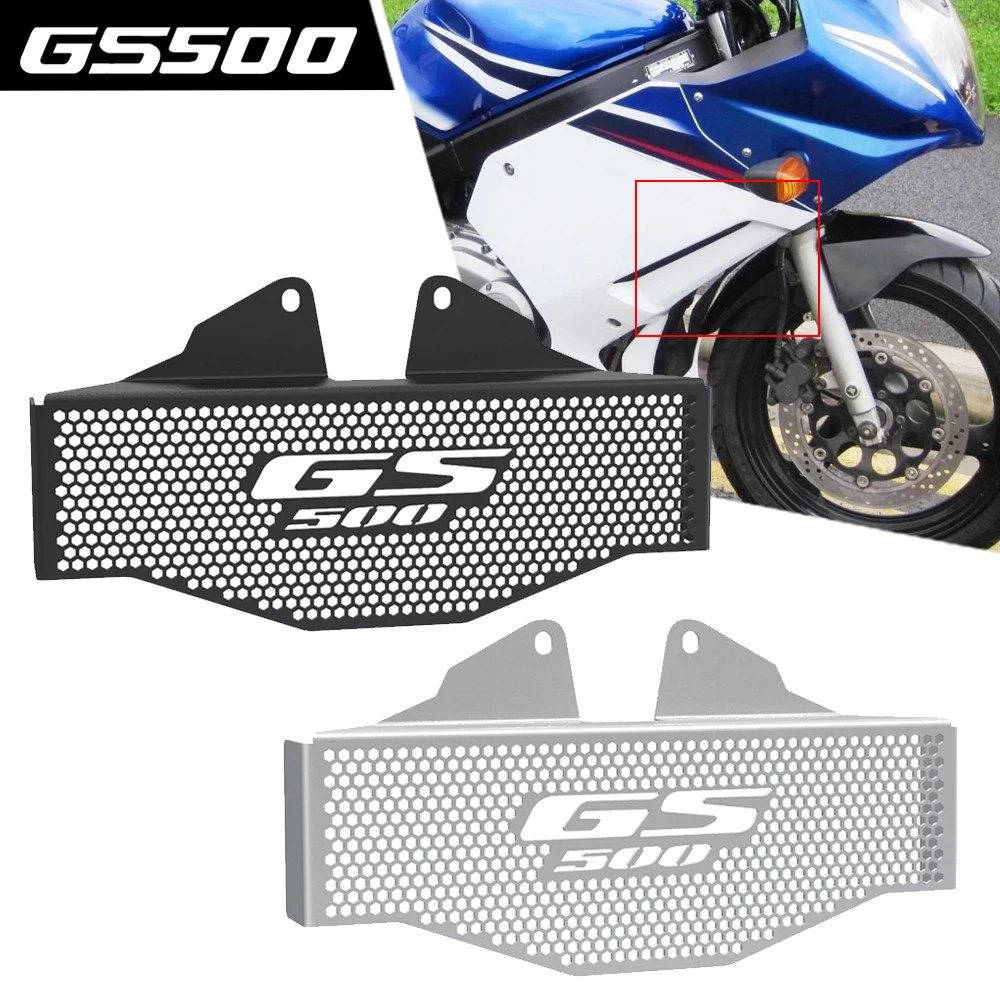 

Motorcycle Oil Cooler guard Radiator Grille Guard Cover FOR SUZUKI GS500 2004-2016 GS500F 2004-2012 GS 500F K4/K5/K6/FUK4/K5/K6