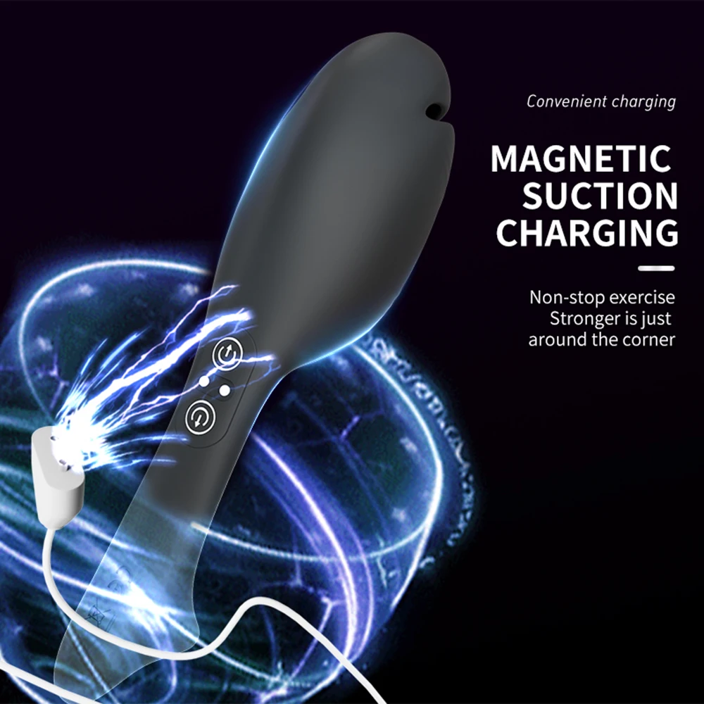 Tasse de léchage de langue automatique pour hommes, vibrateur à 10 vitesses, entraîneur de retard de pénis, masseur de gland, jouets sexuels pour adultes de 18 ans et plus 3