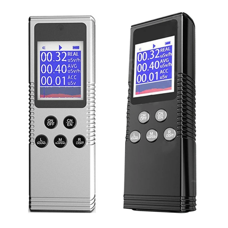 Handheld Nuclear Radiation Detector Household Laboratory Digital LCD Display Multi-Function Radioactive Geiger Counter
Handheld Nuclear Radiation Detector Household Laboratory Digital LCD Display Multi-Function Radioactive Geiger Counter