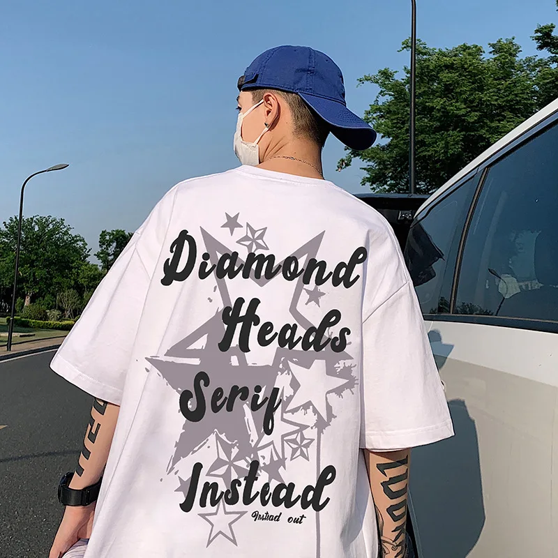 Men's Cotton Short Sleeve T-shirt Summer Oversized Streetwear Breathable Tees Luxury Goods Gym Harajuku Top Y2k Goth Clothes 
Men's Cotton Short Sleeve T-shirt Summer Oversized Streetwear Breathable Tees Luxury Goods Gym Harajuku Top Y2k Goth Clothes