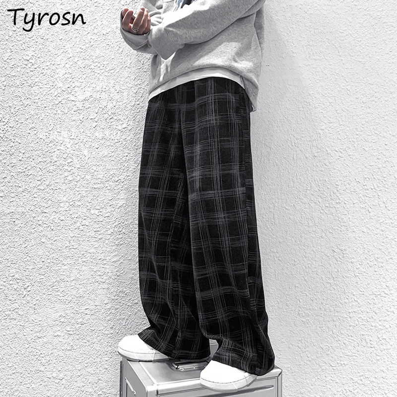 Baggy Pants Women Vintage Japan Style Artsy Mopping Draped Corduroy Plaid Trousers Clothing S-3XL Bf Couples Streetwear Hip-hop
Baggy Pants Women Vintage Japan Style Artsy Mopping Draped Corduroy Plaid Trousers Clothing S-3XL Bf Couples Streetwear Hip-hop