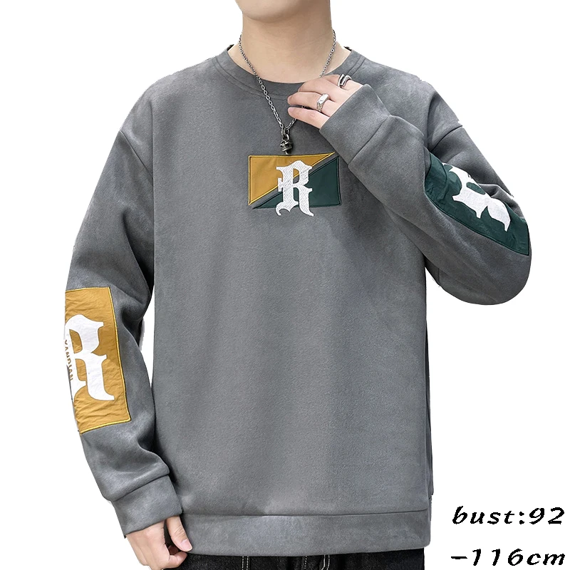 High quality sweatshirts for men long sleeve vintage letter pullover new spring autumn 2024 tending clothing - black beige grey
High quality sweatshirts for men long sleeve vintage letter pullover new spring autumn 2024 tending clothing - black beige grey