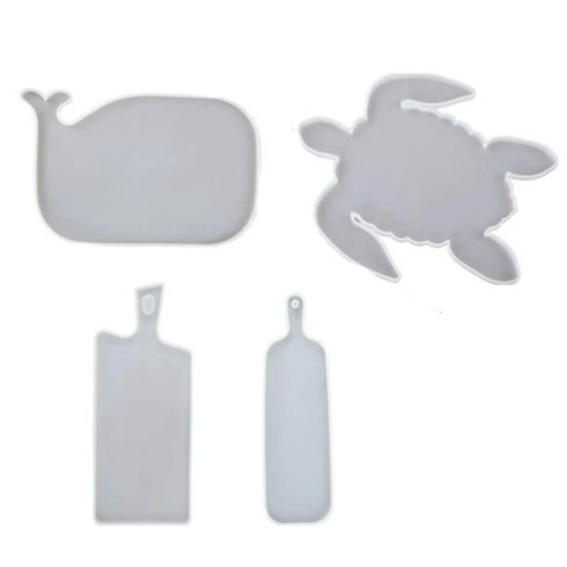 4Pcs Beach Theme DIY Tortoise Whale Tray Resin Casting Molds Kit Serving Tray Plate Coaster Silicone Molds Craft Tools
4Pcs Beach Theme DIY Tortoise Whale Tray Resin Casting Molds Kit Serving Tray Plate Coaster Silicone Molds Craft Tools