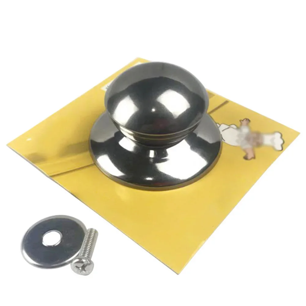 Pot Parts Pot Lid Handle Anti-scald Cookware Knobs Handle Tool Silver Stainless Steel Saucepan Pot Accessories
Pot Parts Pot Lid Handle Anti-scald Cookware Knobs Handle Tool Silver Stainless Steel Saucepan Pot Accessories
