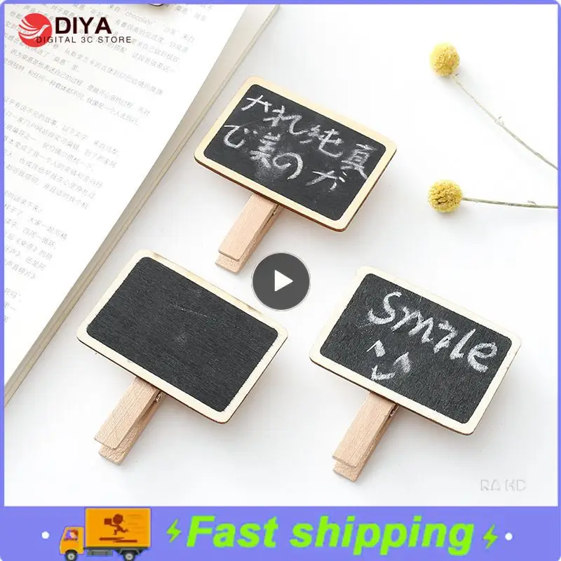 Square Blackboard Clips Wooden Message Board Mini Writing Board Noticeboard 6.8*4.8cm Household Grocery Bulletin Board
Square Blackboard Clips Wooden Message Board Mini Writing Board Noticeboard 6.8*4.8cm Household Grocery Bulletin Board