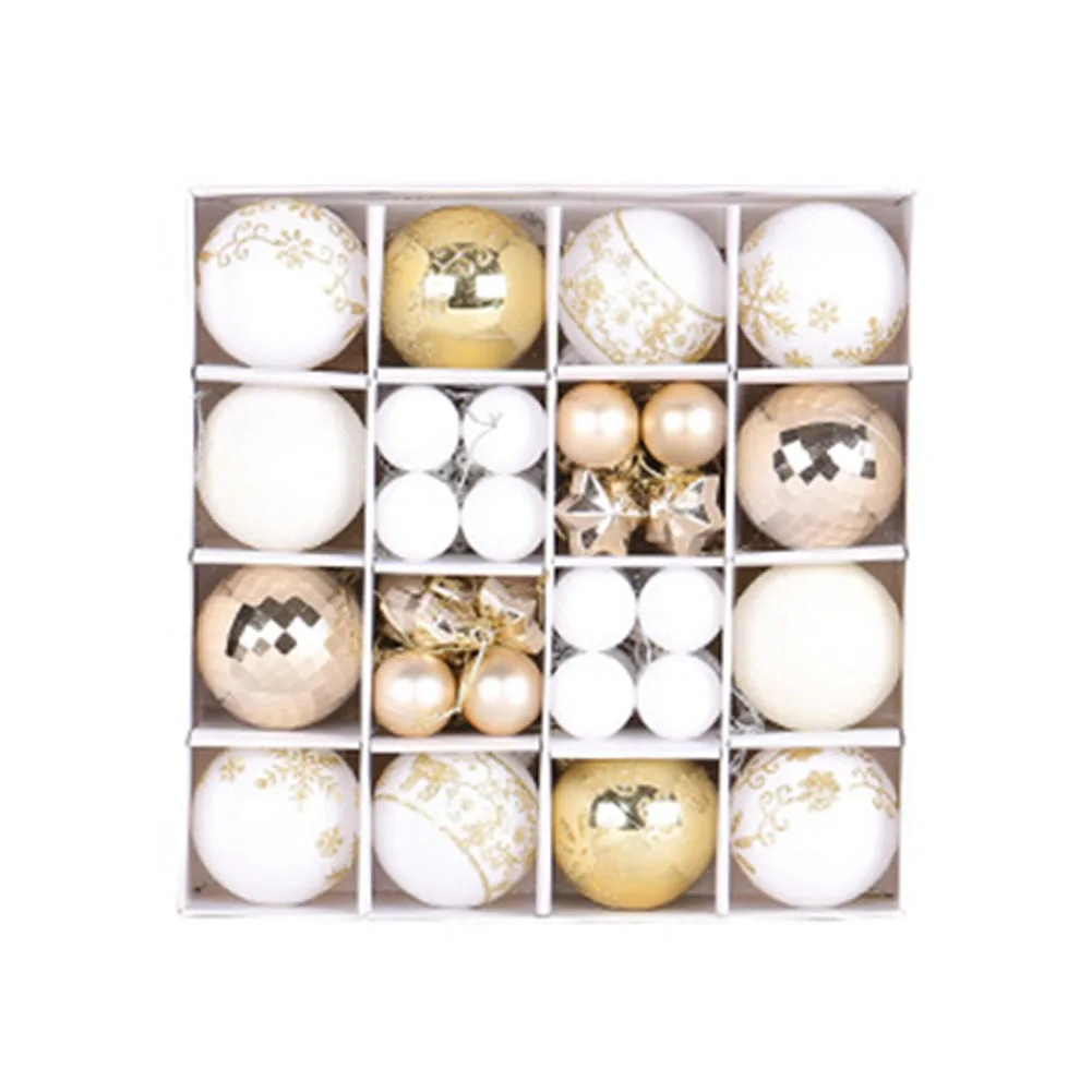 Christmas Tree Balls 44pcs 3/6cm Big Christmas Ball Multicolor Ball Decorations Christmas Tree Ornaments Set For Home Party
Christmas Tree Balls 44pcs 3/6cm Big Christmas Ball Multicolor Ball Decorations Christmas Tree Ornaments Set For Home Party