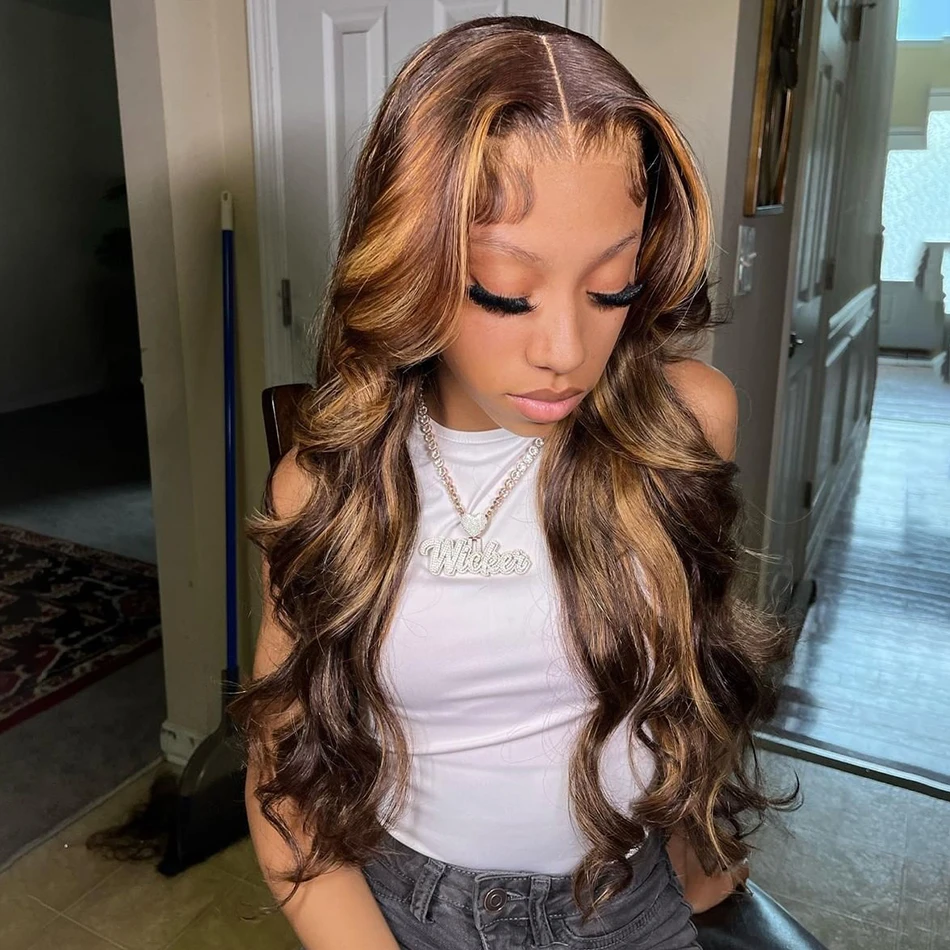 Highlight Wig Human Hair Body Wave 13X6 Hd Lace Frontal Wigs Hd Lace Wig 13X6 Human Hair Glueless 13X4 Lace Front Human Hair Wig
Highlight Wig Human Hair Body Wave 13X6 Hd Lace Frontal Wigs Hd Lace Wig 13X6 Human Hair Glueless 13X4 Lace Front Human Hair Wig