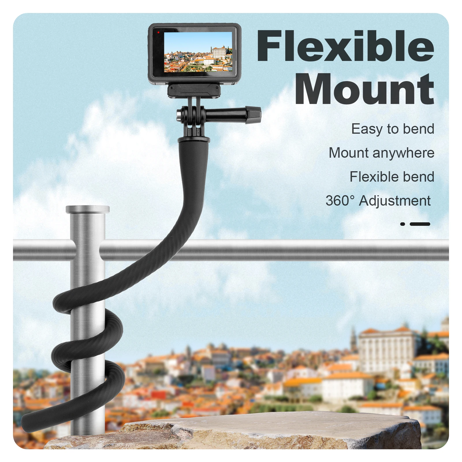 TELESIN Mini Action Camera Mount For Gopro Insta360 DJI Action Mini Camera Octopus Tripod Phone Holder Clip Stand Flexible Mount
TELESIN Mini Action Camera Mount For Gopro Insta360 DJI Action Mini Camera Octopus Tripod Phone Holder Clip Stand Flexible Mount