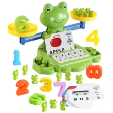 Frog Balance Math Toy Kids Learning Counting Educational Balance Scale Toy Interactive Math Counting Toy Gift for Boys Girls
Frog Balance Math Toy Kids Learning Counting Educational Balance Scale Toy Interactive Math Counting Toy Gift for Boys Girls