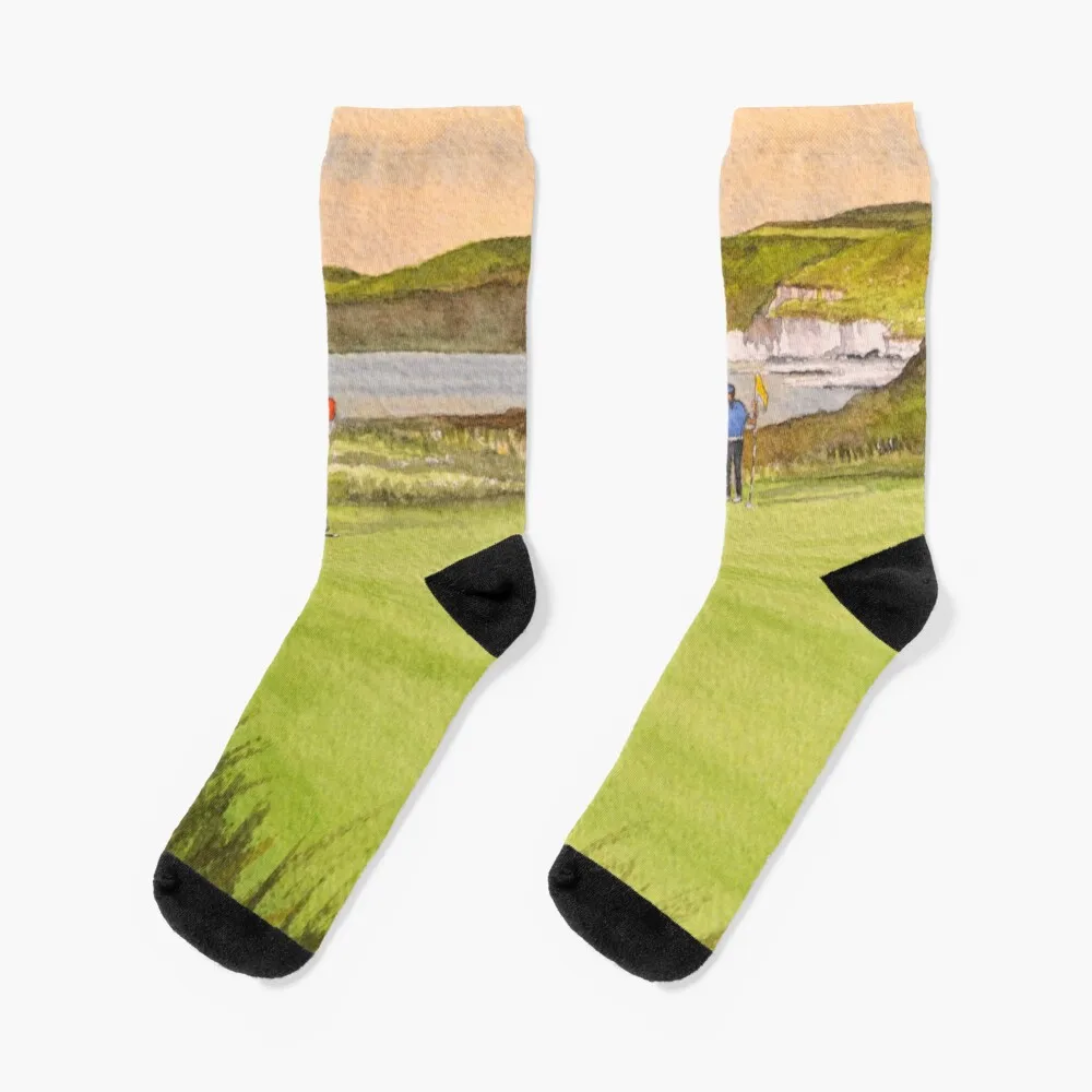 Royal Portrush Golf Course 5th Hole Socks happy cute hip hop floral Designer Man Socks Women's 
Royal Portrush Golf Course 5th Hole Socks happy cute hip hop floral Designer Man Socks Women's