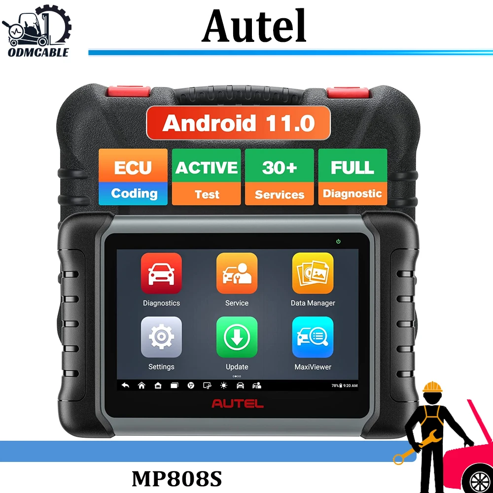 Autel MaxiPRO MP808S Diagnostic Tools Bi-directional Control OBD2 Professional Automotive Scanner ECU Coding PK MK808BT PRO
Autel MaxiPRO MP808S Diagnostic Tools Bi-directional Control OBD2 Professional Automotive Scanner ECU Coding PK MK808BT PRO