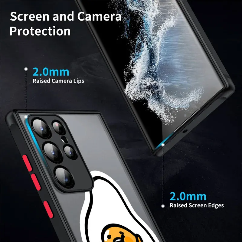 Cartoon Funny Gudetama Bye Phone Case For Samsung Galaxy S24 Case S23 Ultra S22 S21 S20 FE S10 Plus For Samsung S24 Note20 Cover Cartoon Funny Gudetama Bye Phone Case For Samsung Galaxy S24 Case S23 Ultra S22 S21 S20 FE S10 Plus For Samsung S24 Note20 Cover