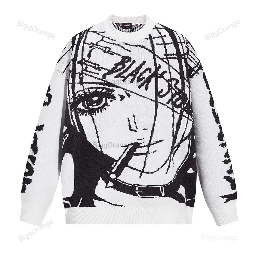 Amane Sweater Japanes Anime Loose Sweater Cosplay Costumes Misa Sweatshirts Harajuku Knit Oversize Tops Uniform Streetwear
Amane Sweater Japanes Anime Loose Sweater Cosplay Costumes Misa Sweatshirts Harajuku Knit Oversize Tops Uniform Streetwear