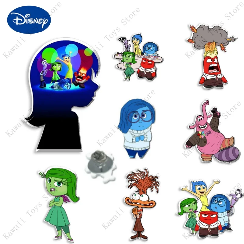 Inside Out 2 Anime Pins Disney Sadness Anger Joy Kawaii Brooch Kids School Bag Clothing Decoration Children Cosplay Badge Toys
Inside Out 2 Anime Pins Disney Sadness Anger Joy Kawaii Brooch Kids School Bag Clothing Decoration Children Cosplay Badge Toys