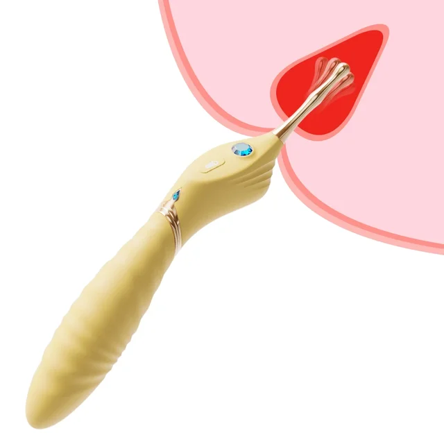 YEpuppy-Vibromasseur à doigts pour femme adulte, jouet sexuel, gode, stimulateur de clitoris, point G, continents, baguette magique, machine de plaisir 2