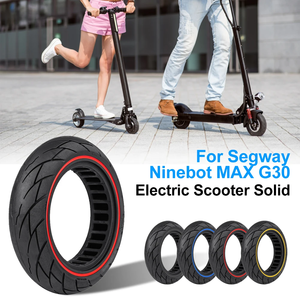 10*2.5-Inch Electric Scooter Solid Tire Honeycomb Rubber Tire Replacement for Segway Ninebot MAXG30 Electric Scooter Accessories
10*2.5-Inch Electric Scooter Solid Tire Honeycomb Rubber Tire Replacement for Segway Ninebot MAXG30 Electric Scooter Accessories
