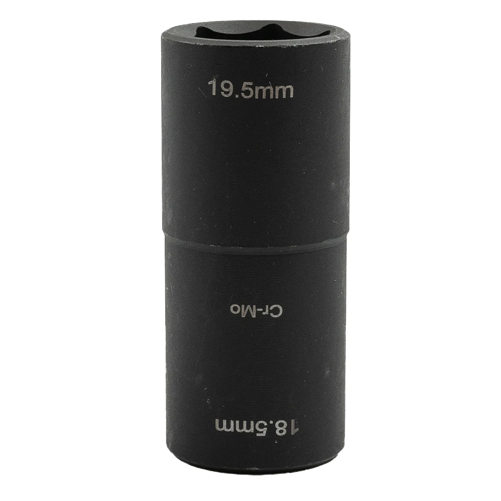 Tool Socket Service 19mm Lug Nuts With Missing Or Distorted Cap Vehicles 18.5mm/19.5mm CR-MO Removal Sleeve For Chrysler
Tool Socket Service 19mm Lug Nuts With Missing Or Distorted Cap Vehicles 18.5mm/19.5mm CR-MO Removal Sleeve For Chrysler