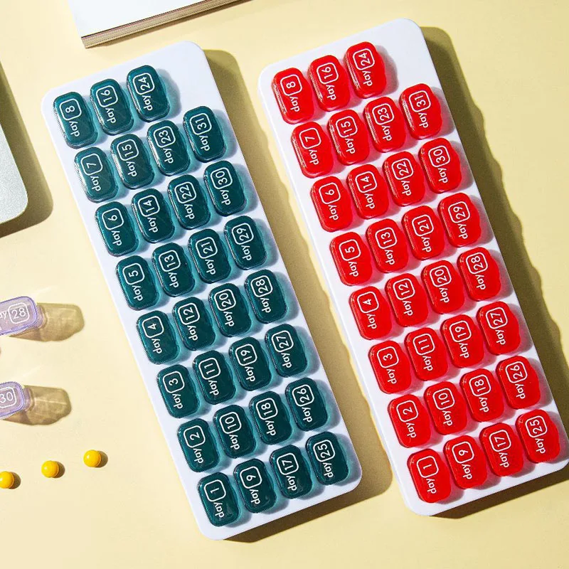 Pill Box January 31 Grid Keyboard Storage Partition Design Dust-Proof And Moisture-Proof Detachable Medicine Box
Pill Box January 31 Grid Keyboard Storage Partition Design Dust-Proof And Moisture-Proof Detachable Medicine Box