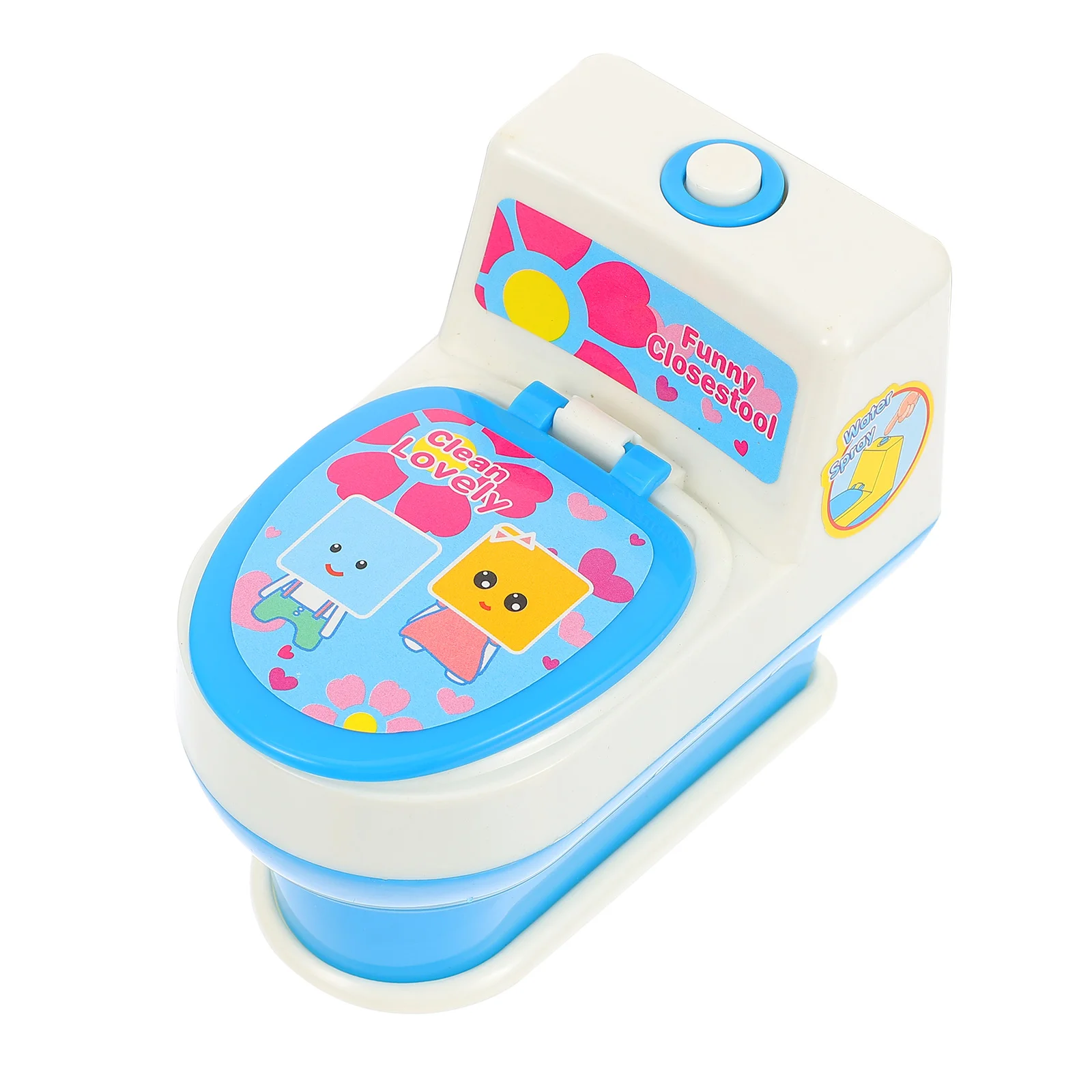 

Simulated Toilet Closestool Plaything for Child Playhouse Toy Educational Kids Gift Mini Fake Simulation Children’s Toys